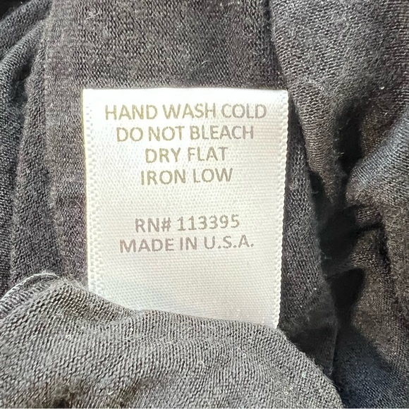 Black Fringe Dress Crochet Neckline Sleeveless Casual Summer Dress - Picture 6 of 6